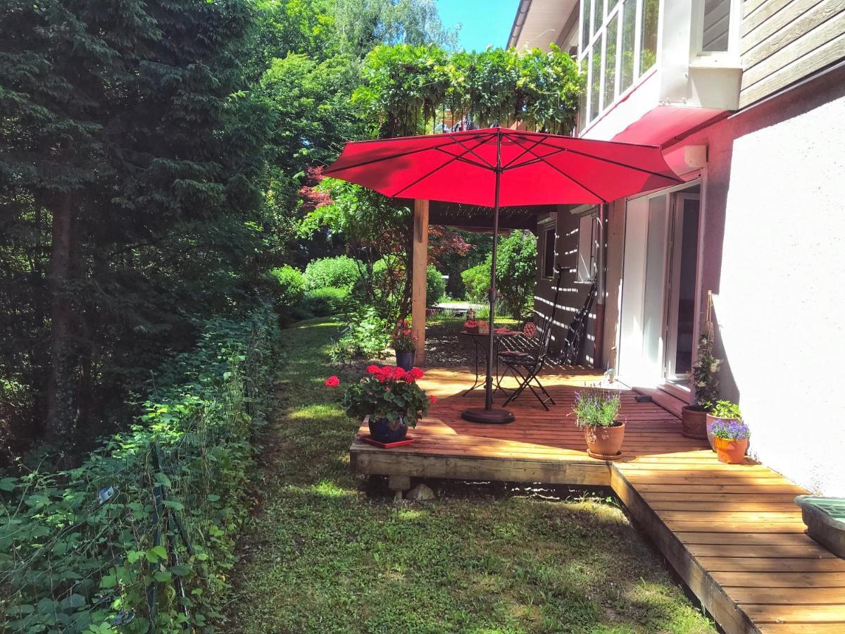 Appartement Au Calme Avec Terrasse Verdoyante Entre Annecy Et Geneve فييِ لو بولو المظهر الخارجي الصورة
